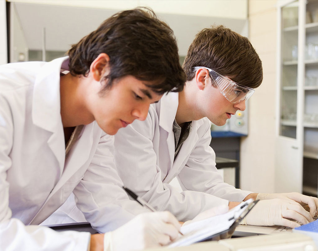 Trainees at AGROLAB